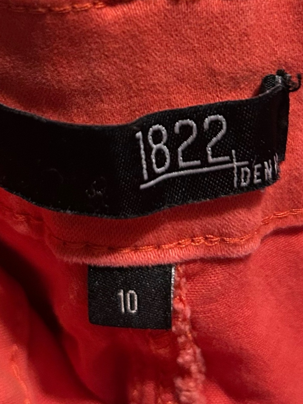 1822 Denim Women’s Skinny Jeans - Coral - Picture 5 of 7
